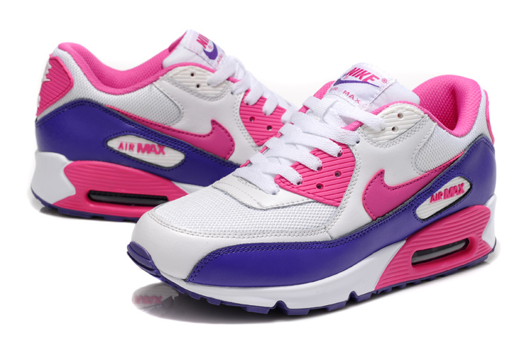 Nike Air Max Shoes Womens White/Pink/Purple Online